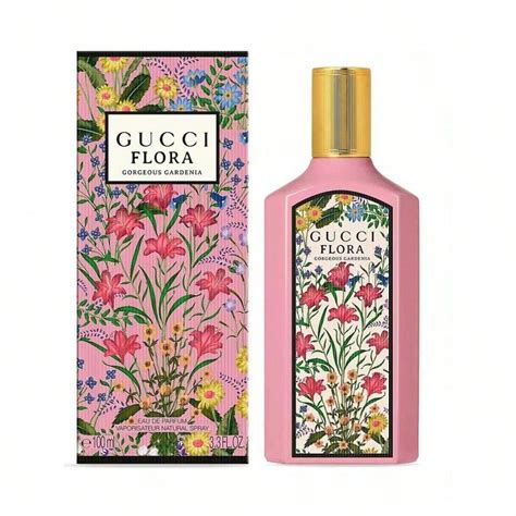 gucci floral pink bottle|gucci perfume tall pink bottle.